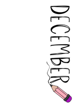 Load image into Gallery viewer, Monthly Dashboards - Scribble (Pink)