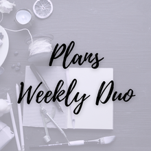 Load image into Gallery viewer, 2026 PREORDER: Plans - Weekly Duo