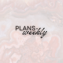 Load image into Gallery viewer, Plans – Weekly Planner (2027 Edition)