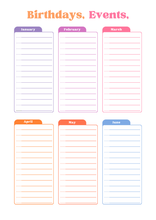 Load image into Gallery viewer, Perpetual Calendar