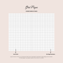 Load image into Gallery viewer, Traveler's Notebook Grid Inserts — PREORDER