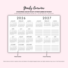 Load image into Gallery viewer, 2026 PREORDER: Plans - Horizontal