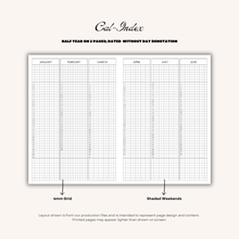 Load image into Gallery viewer, Plans – Horizontal Planner (2027 Edition)