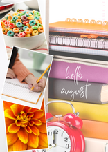 Load image into Gallery viewer, Monthly Dashboards - Vision Board Style