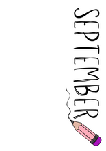 Load image into Gallery viewer, Monthly Dashboards - Scribble (Pink)