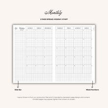 Load image into Gallery viewer, Plans – Horizontal Planner (2027 Edition)