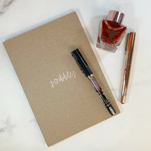Load image into Gallery viewer, READY TO SHIP: Scribbles (lined notebook)