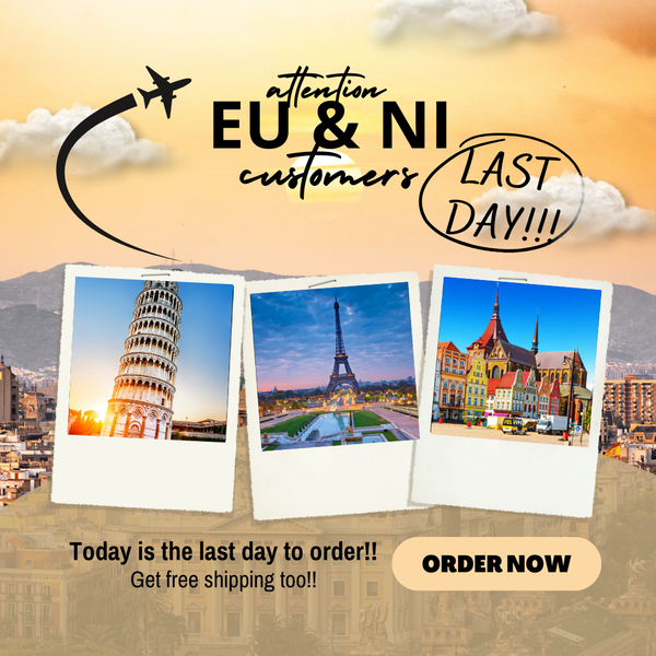 Important Shop Update for EU & NI Customers