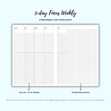 Load image into Gallery viewer, Plans - Weekly Focus (Undated)
