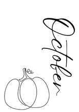 Load image into Gallery viewer, Monthly Dashboards - Line Art Style
