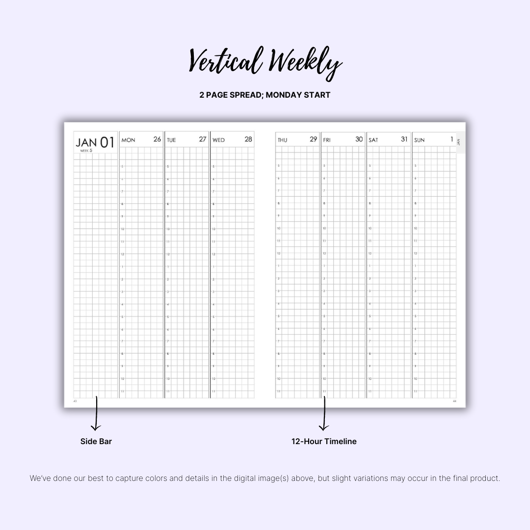 Weekly Just In 2026: Plans - Weekly Duo – Shop Just Scribble