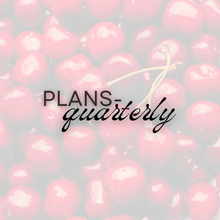 Load image into Gallery viewer, Plans – Quarterly Horizontal Planner (Undated Edition)
