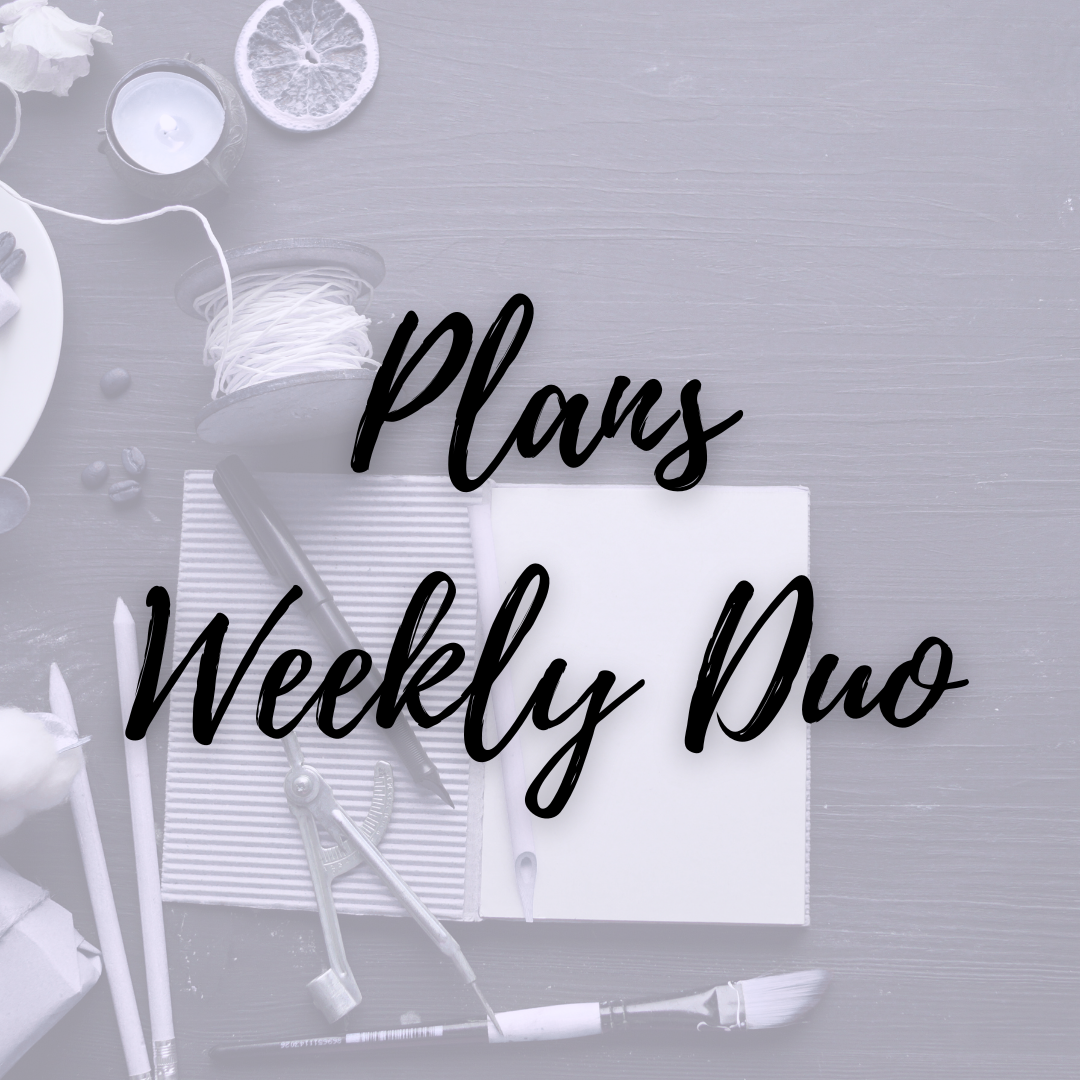 Weekly Just In 2026: Plans - Weekly Duo – Shop Just Scribble