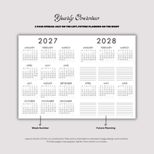 Load image into Gallery viewer, Plans – Weekly Duo Planner (2027 Edition)
