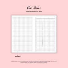 Load image into Gallery viewer, Plans – Quarterly Horizontal Planner (Undated Edition)
