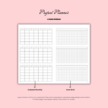 Load image into Gallery viewer, Plans – Quarterly Horizontal Planner (Undated Edition)
