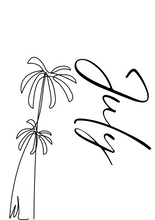 Load image into Gallery viewer, Monthly Dashboards - Line Art Style
